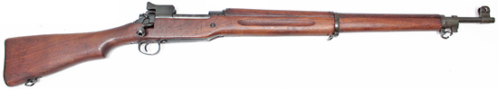 An object with a strap with Springfield Armory in the background