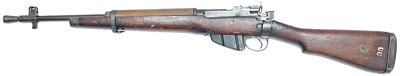 An object with a strap with Springfield Armory in the background