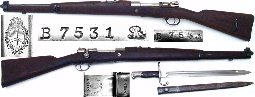 1891 argentine mauser parade rifle